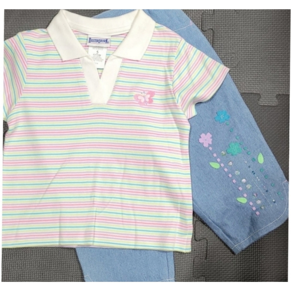 Buster Brown 2 Piece Outfit Vintage NWOT